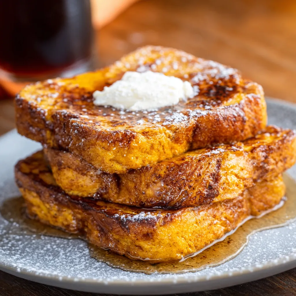 Kürbis-French-Toast: Das gemütlichste Herbstfrühstücksrezept!