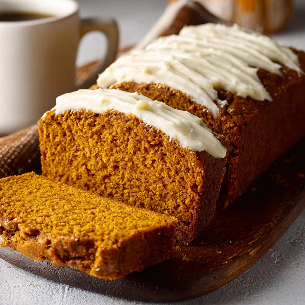 Kürbisbrot mit Frischkäseglasur: Das beste Rezept des Herbstes!