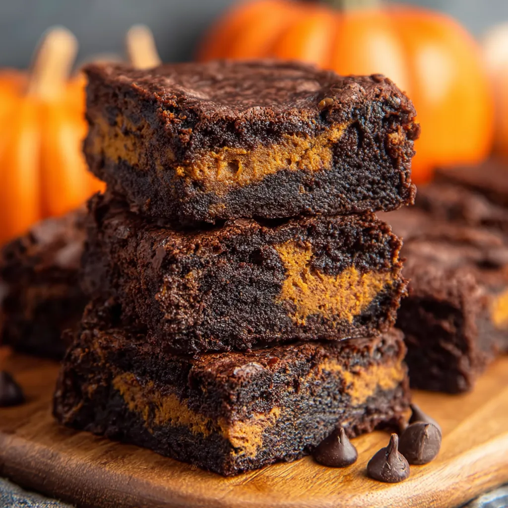 PUMPKIN BROWNIES: FALL PERFECTION – dishlic