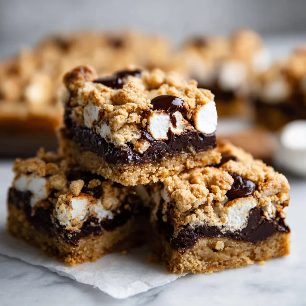 S’MORES COOKIE BAR BLISS – dishlic