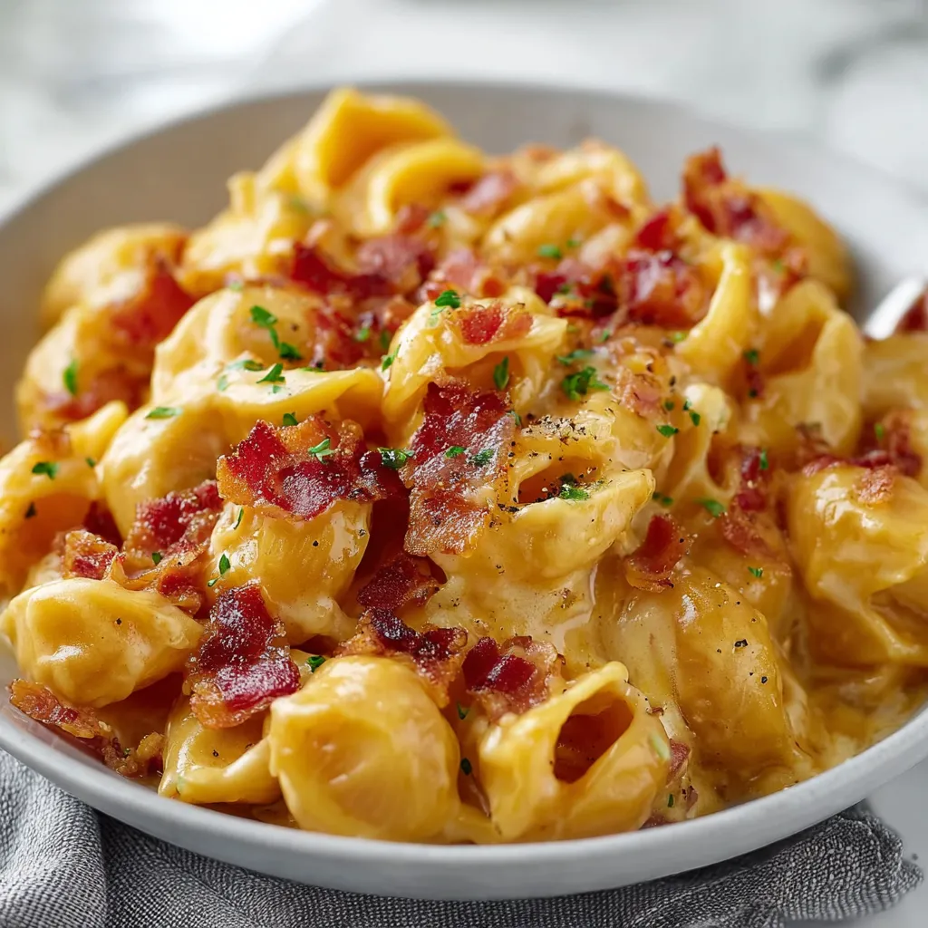 ULTIMATE BACON MAC CHEESE – dishlic