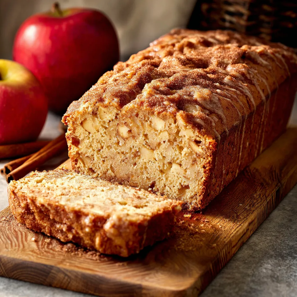 ULTIMATE CINNAMON APPLE BREAD – dishlic
